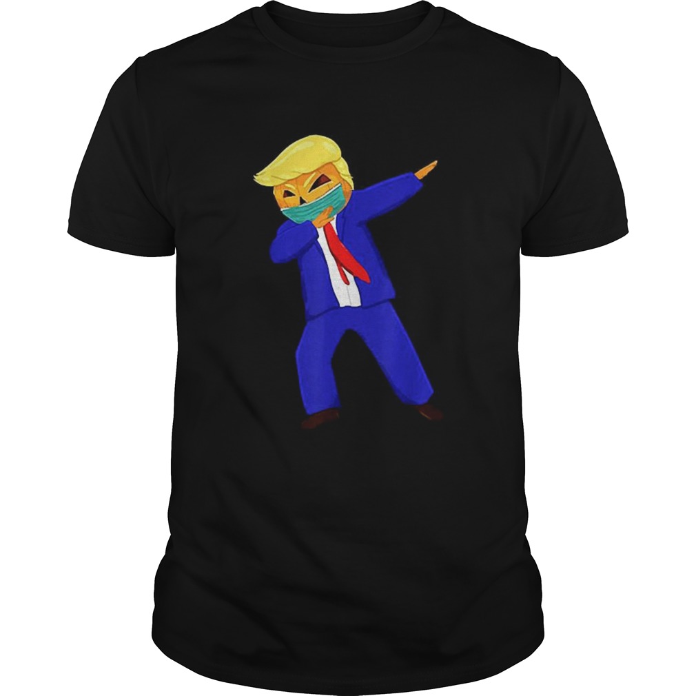 Dabbing Trumpkin Mask shirt