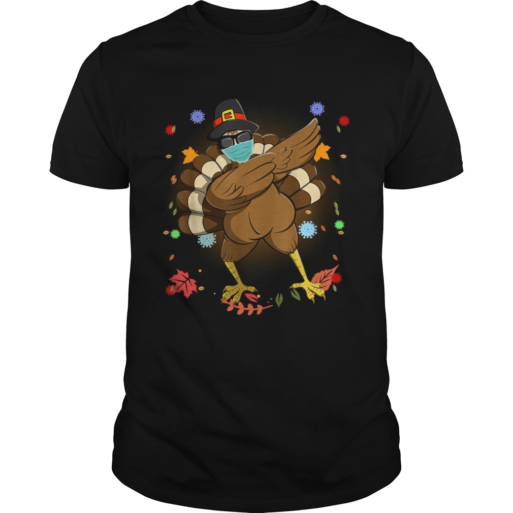 Dabbing Turkey Happy Thanksgiving Day Gifts Family Funny Top shirt