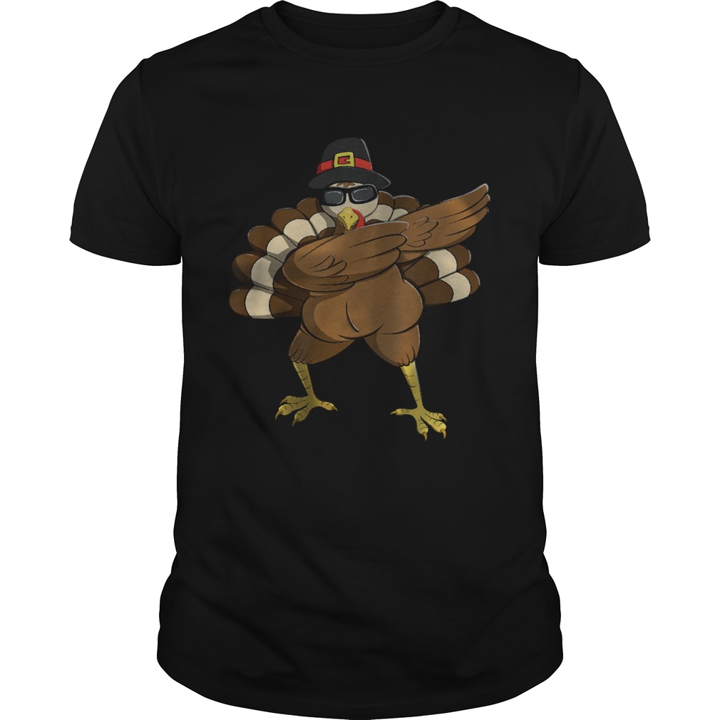 Dabbing Turkey Happy Thanksgiving Day Gifts Family Funny  Unisex