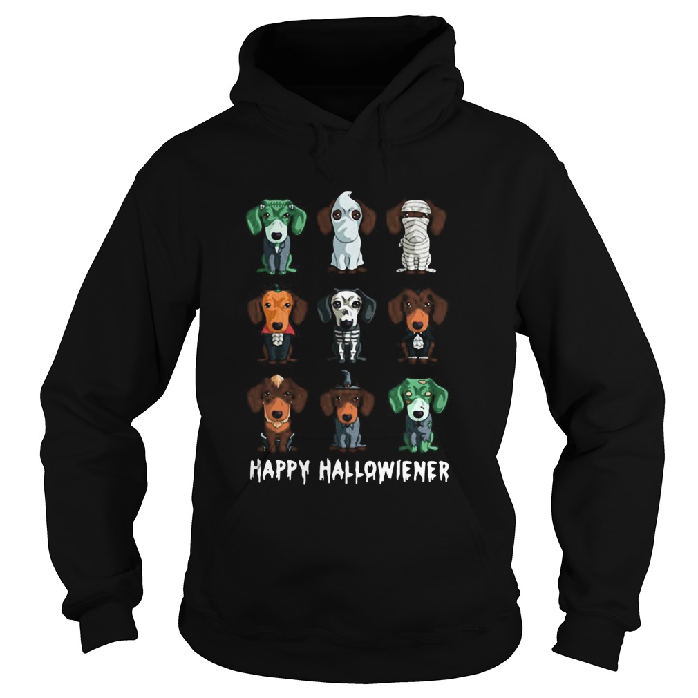 Dachshund Happy Halloween  Hoodie