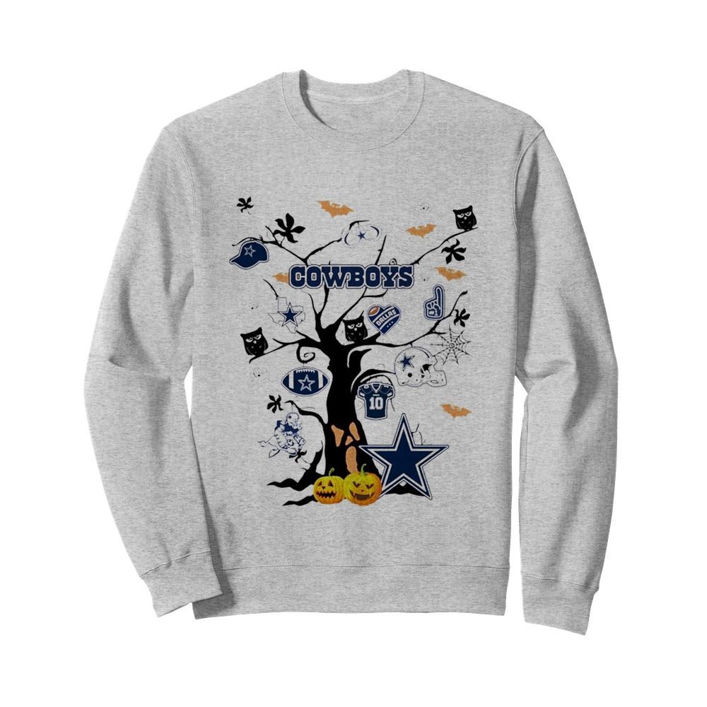 Dallas Cowboys Halloween tree  Unisex Sweatshirt