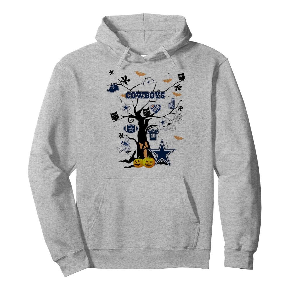 Dallas Cowboys Halloween tree  Unisex Hoodie