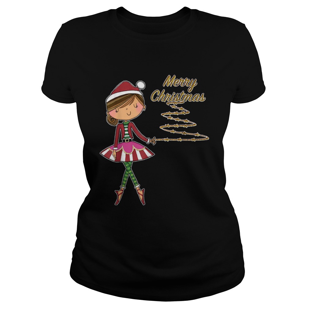 Dance Christmas Ballerina girls Ballet Dancer Apparel  Classic Ladies