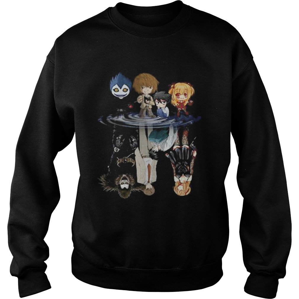 Death Note La Pelicula Water Reflection  Sweatshirt