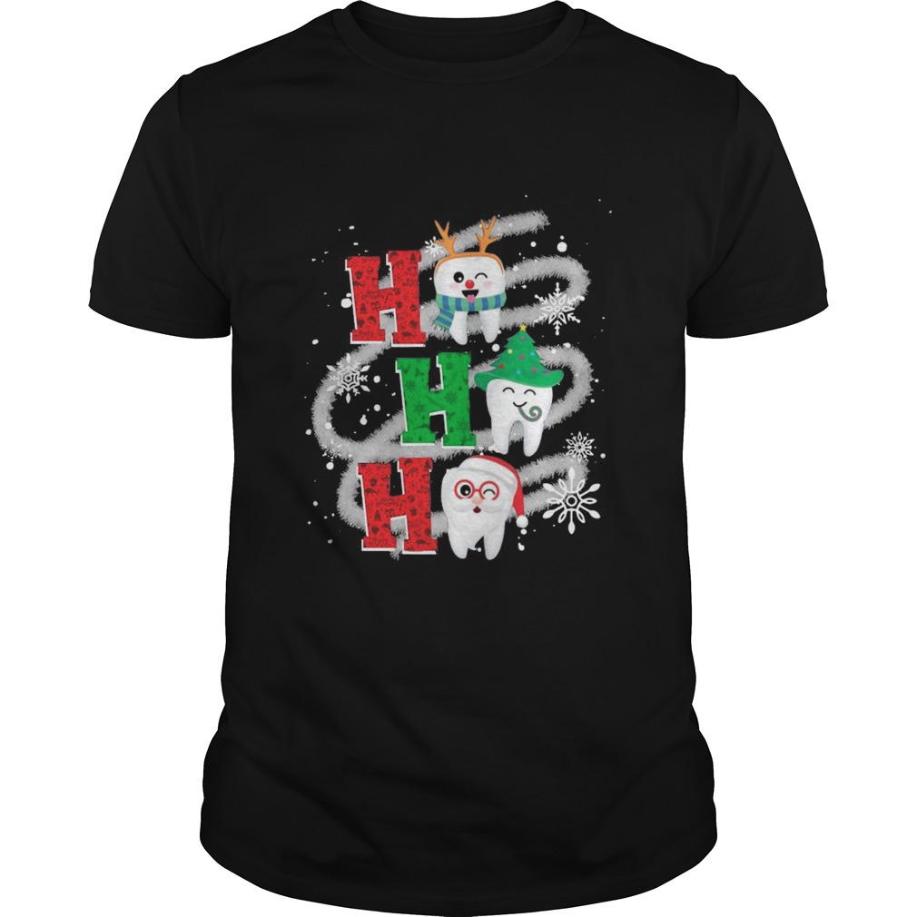 Dental Ho Ho Ho Christmas Gift shirt