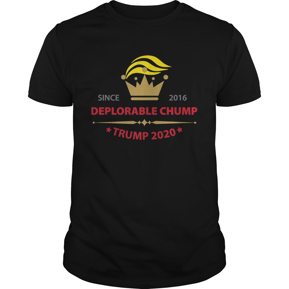 Deplorable Chump for Trump 2020 shirt