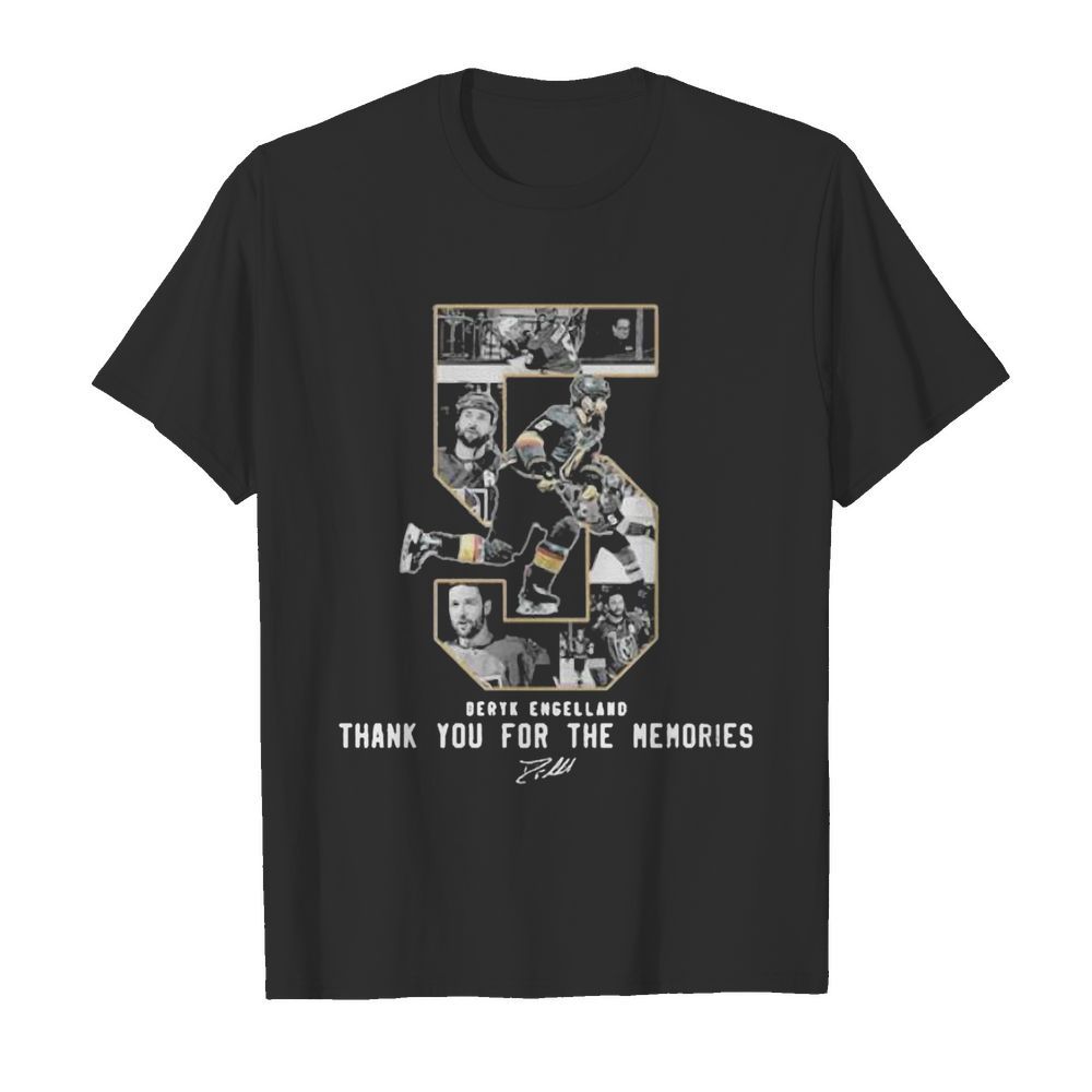 Deryk Engelland Thank You For The Memories Signature  Classic Men's T-shirt