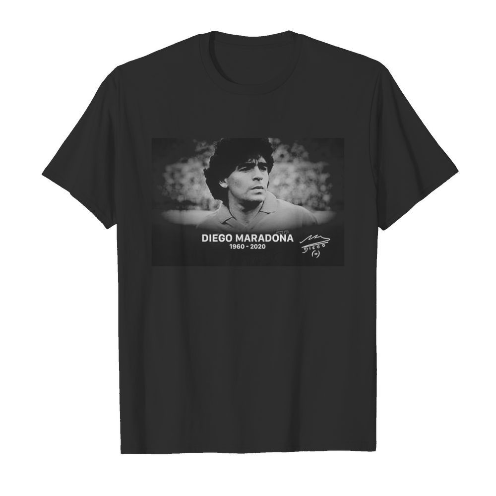 Diego Maradona 30 10 1960 25 11 2020 Rip Legend Never Die Signature  Classic Men's T-shirt