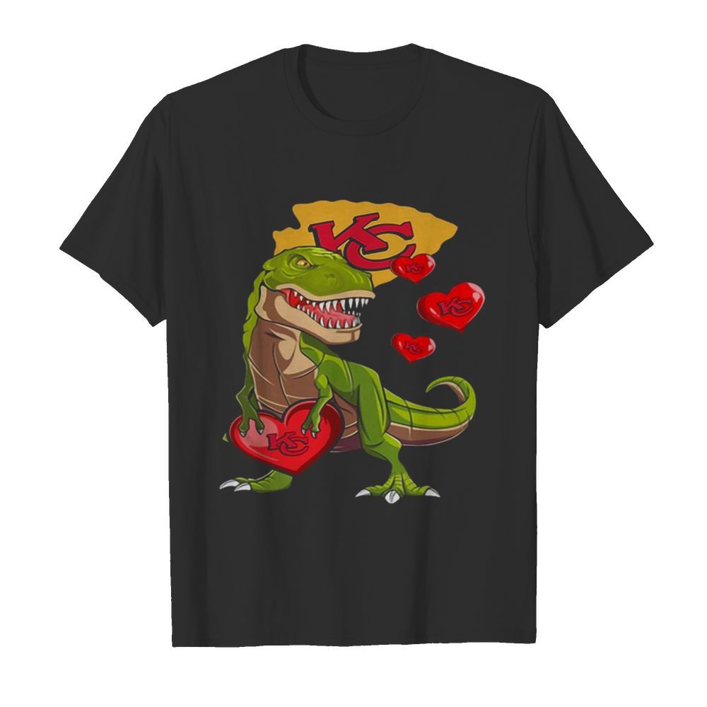 Dinosaur T Rex Mashup Kansas City Chiefs shirt