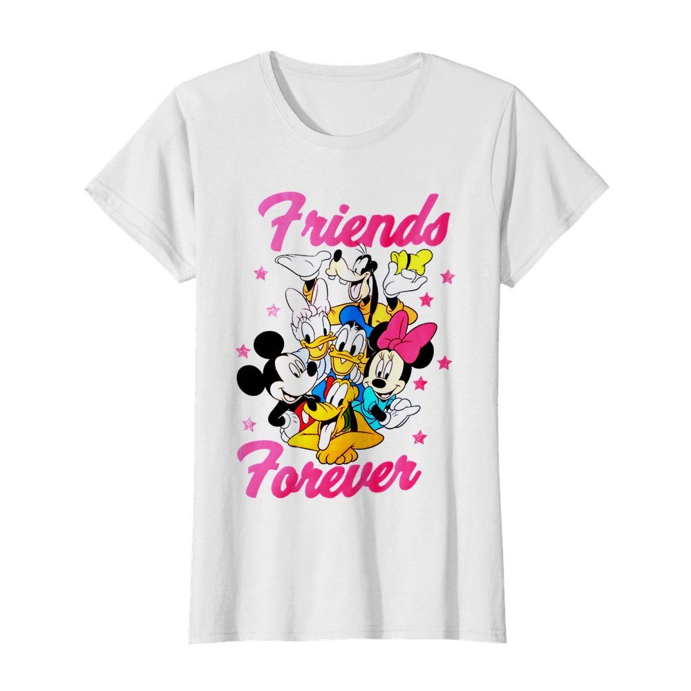 Disney Toddler Girls Mickey and Friends Short Sleeve  Classic Women's T-shirt