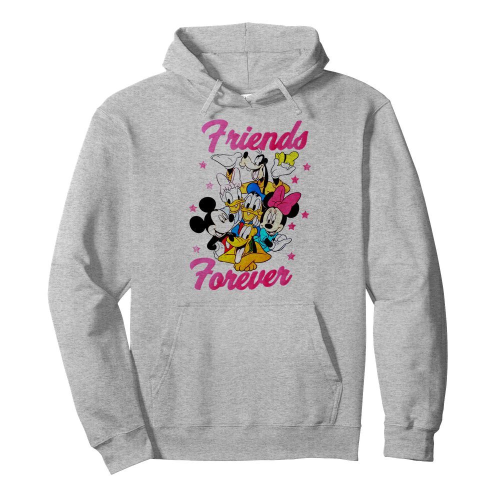 Disney Toddler Girls Mickey and Friends Short Sleeve  Unisex Hoodie