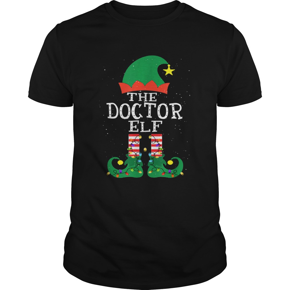 Doctor Elf Matching Family Group Christmas shirt