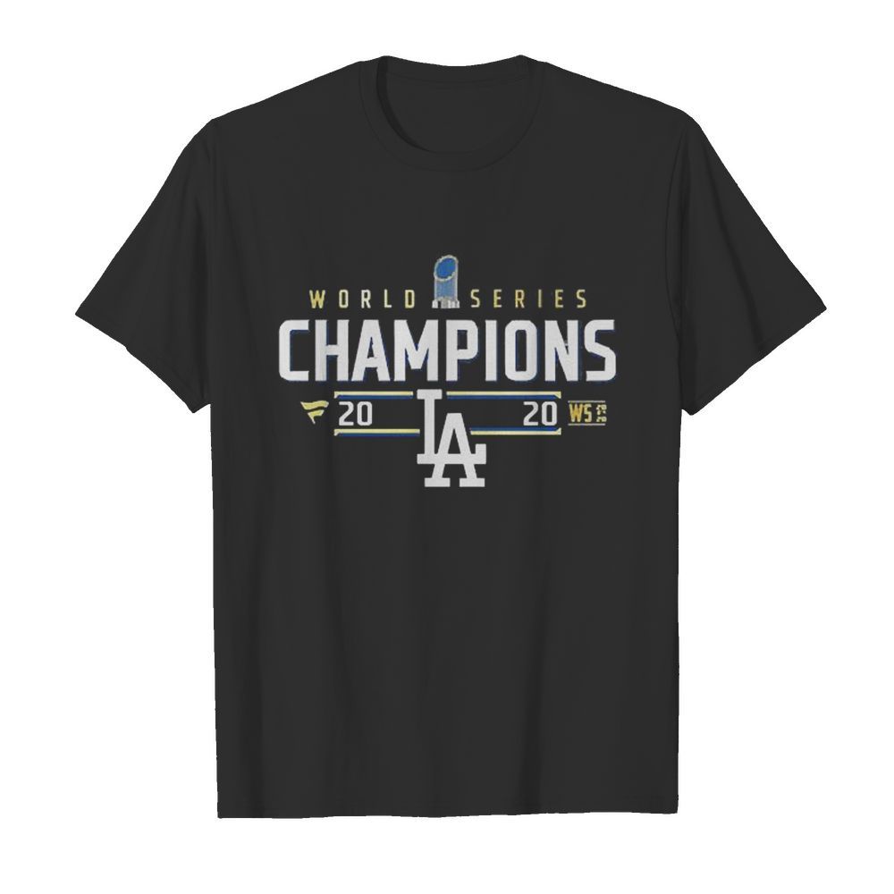 Dodger World Series Champions 2020 shirt