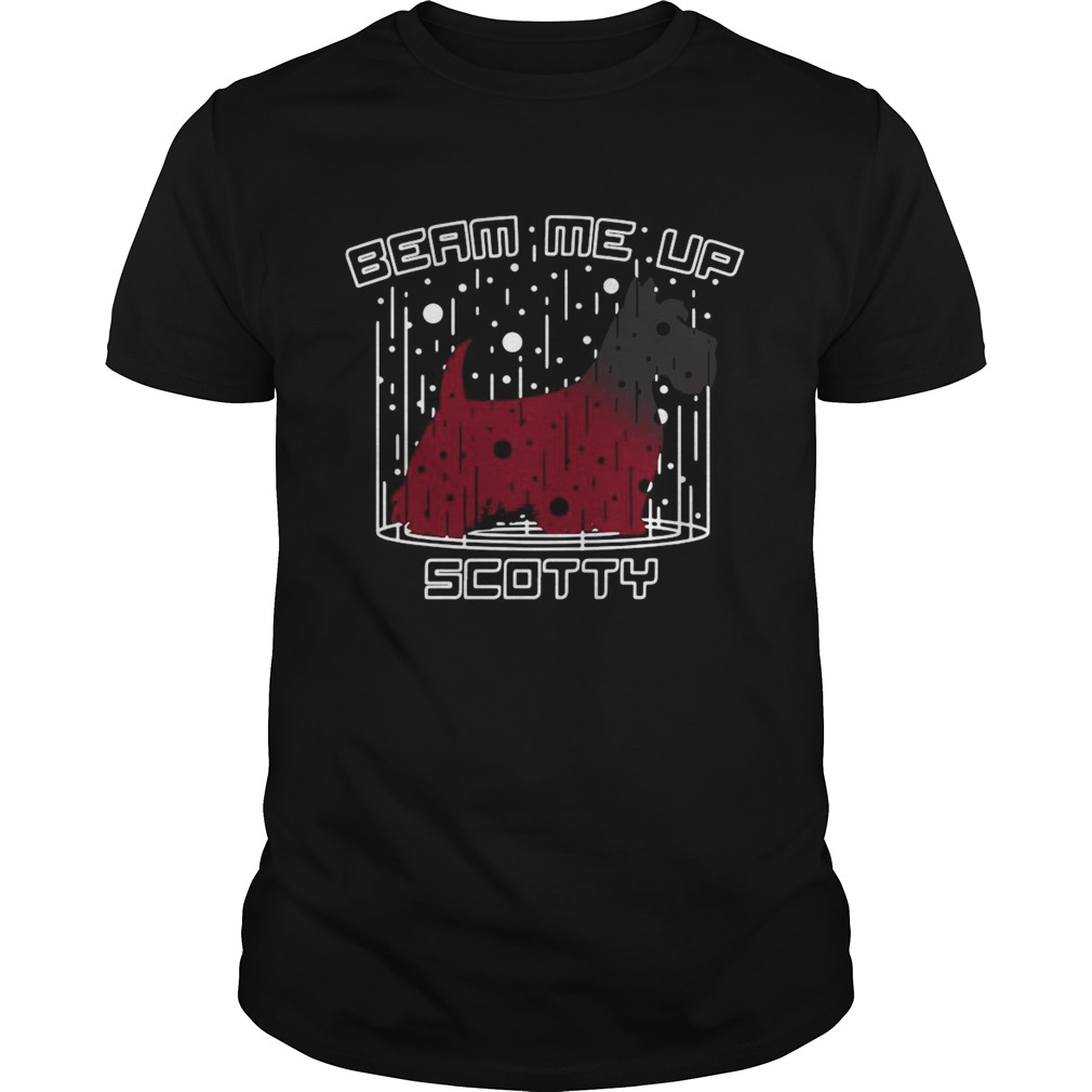 Dog Beam Me Up Scotty Christmas  Unisex