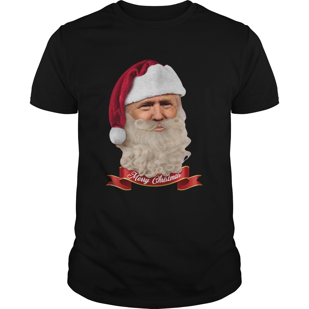 Donald Trump Santa Claus Merry Christmas shirt