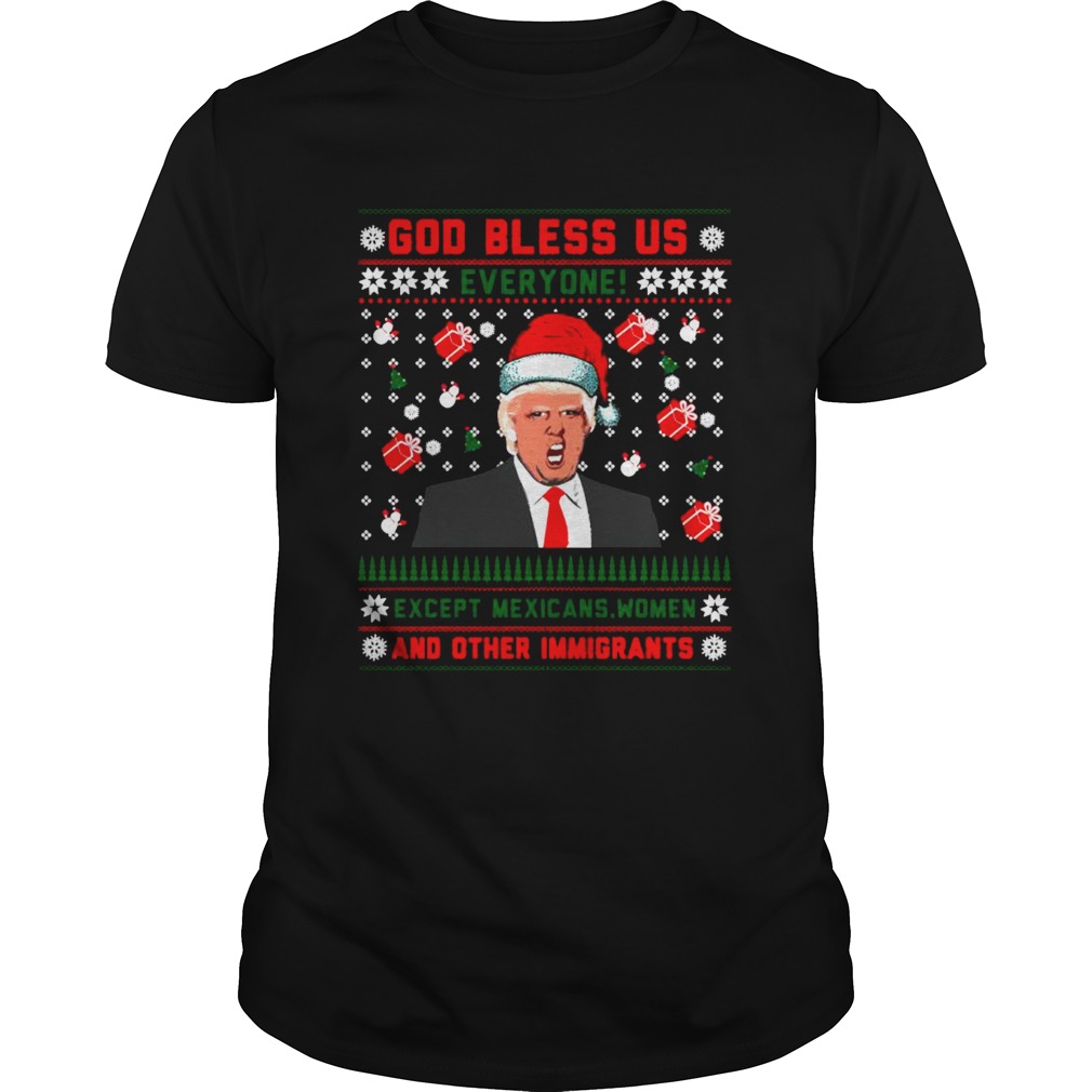 Donald trump gag geschenk president trump santa ugly christmas shirt