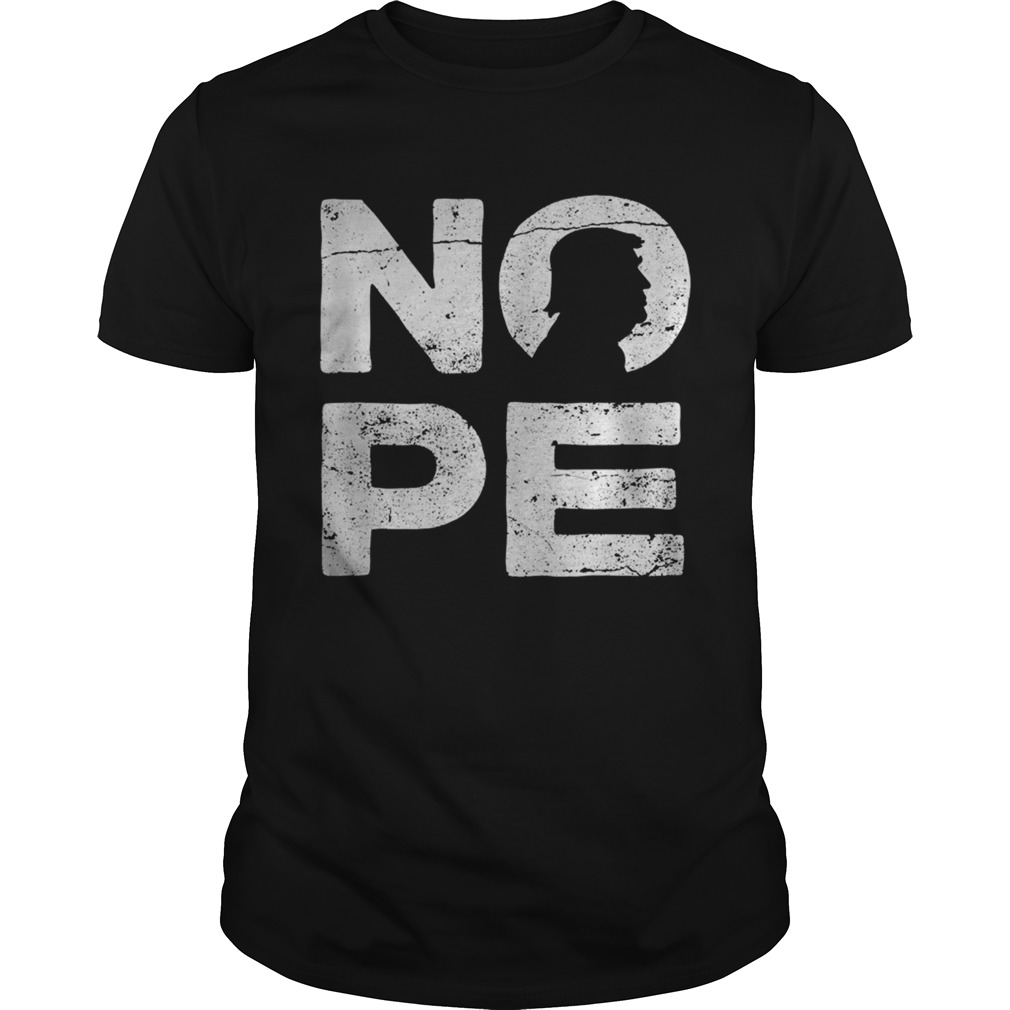 Donald trump nope no to trump funny election 2020 lost shirt