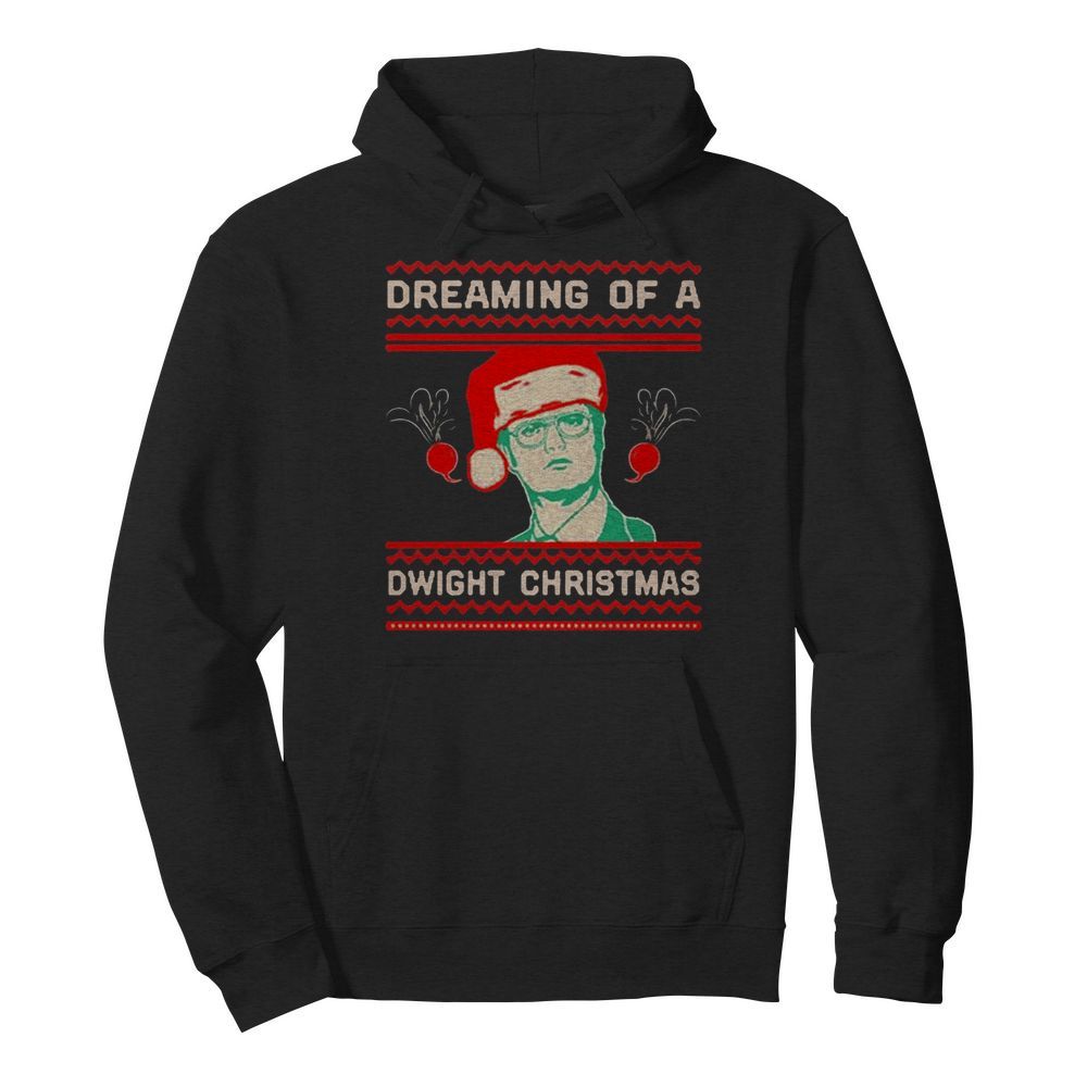 Dreaming Of A Dwight Christmas  Unisex Hoodie