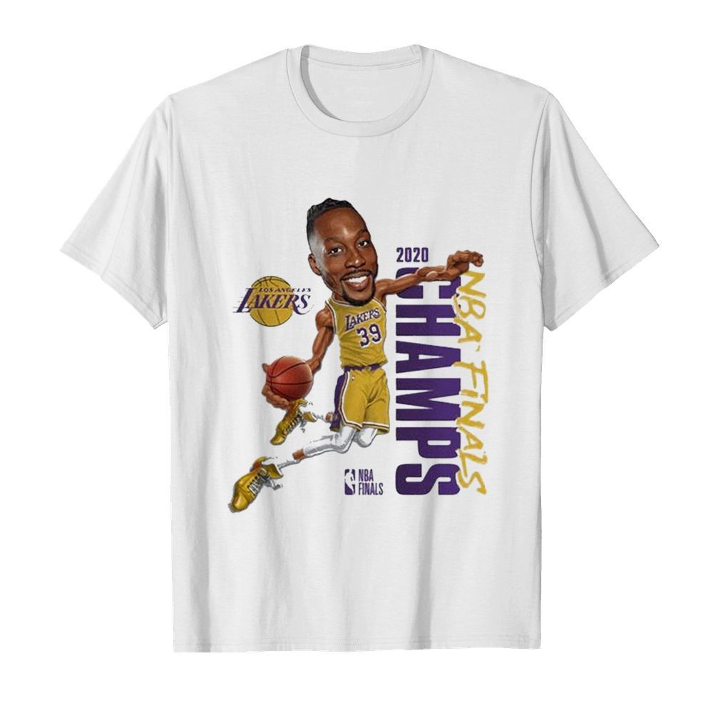 Dwight Howard Team Los Angeles Lakers Branded 2020 NBA Finals Champions shirt