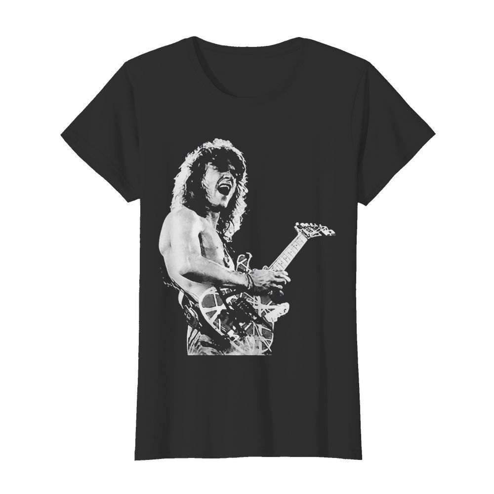 Eddie Van Halen Rock and Roll  Classic Women's T-shirt