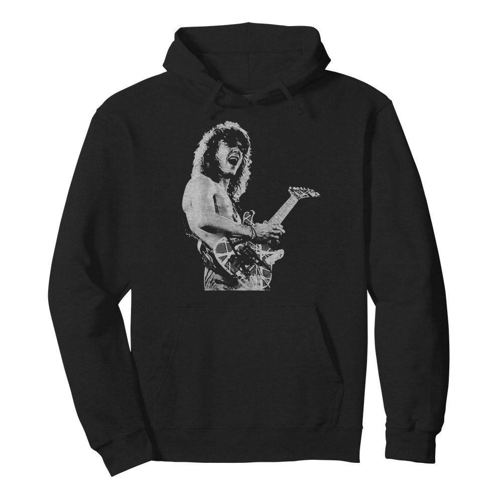 Eddie Van Halen Rock and Roll  Unisex Hoodie