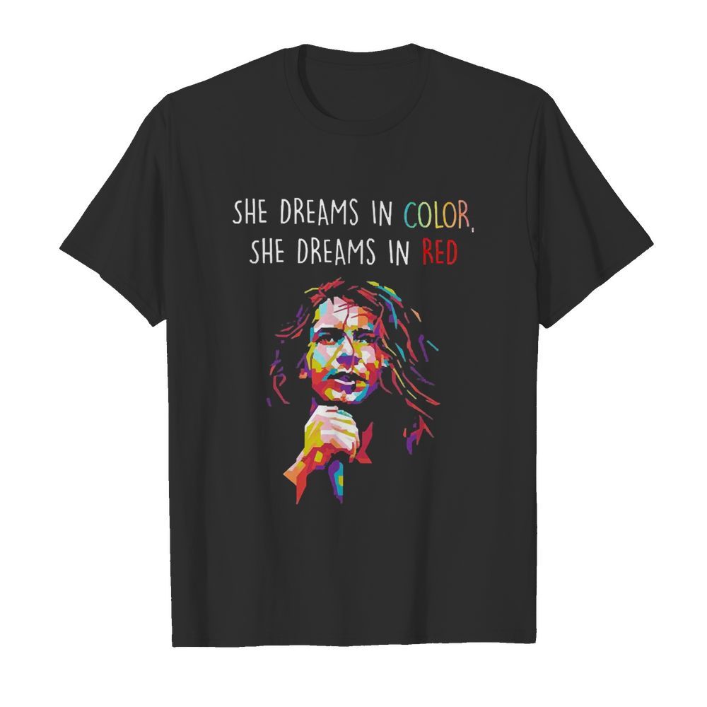 Eddie Vedder She Dreams In Color She Dreams In Red shirt