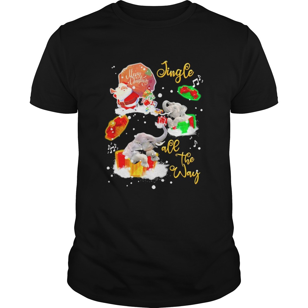 Elephant Jingle all the way Christmas 2020  Unisex