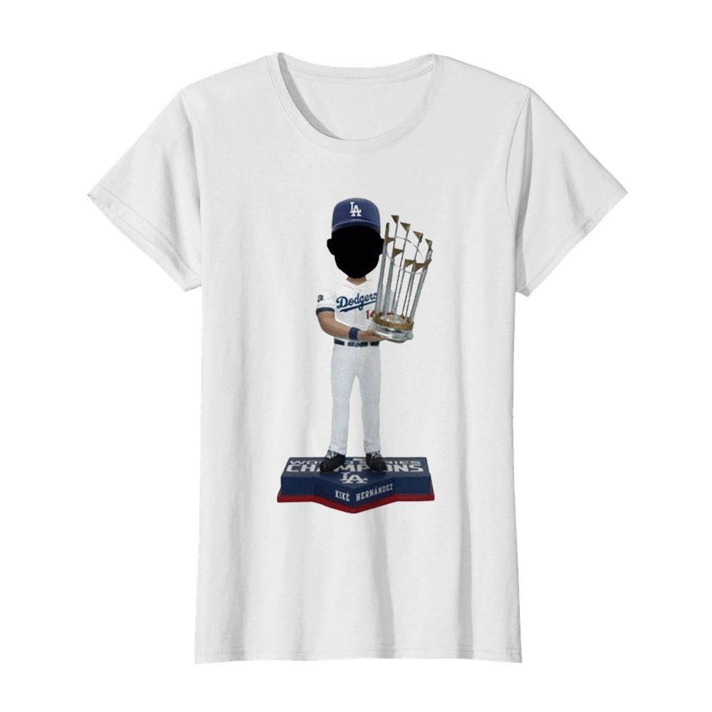 Enrique Hernandez 14 Los Angeles Dodgers 2020 World Series Champions  Classic Women's T-shirt