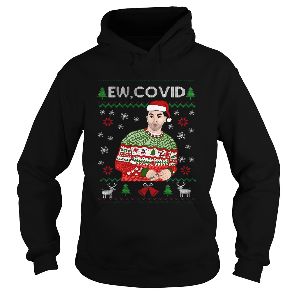 Ew Covid Ugly Christmas  Hoodie