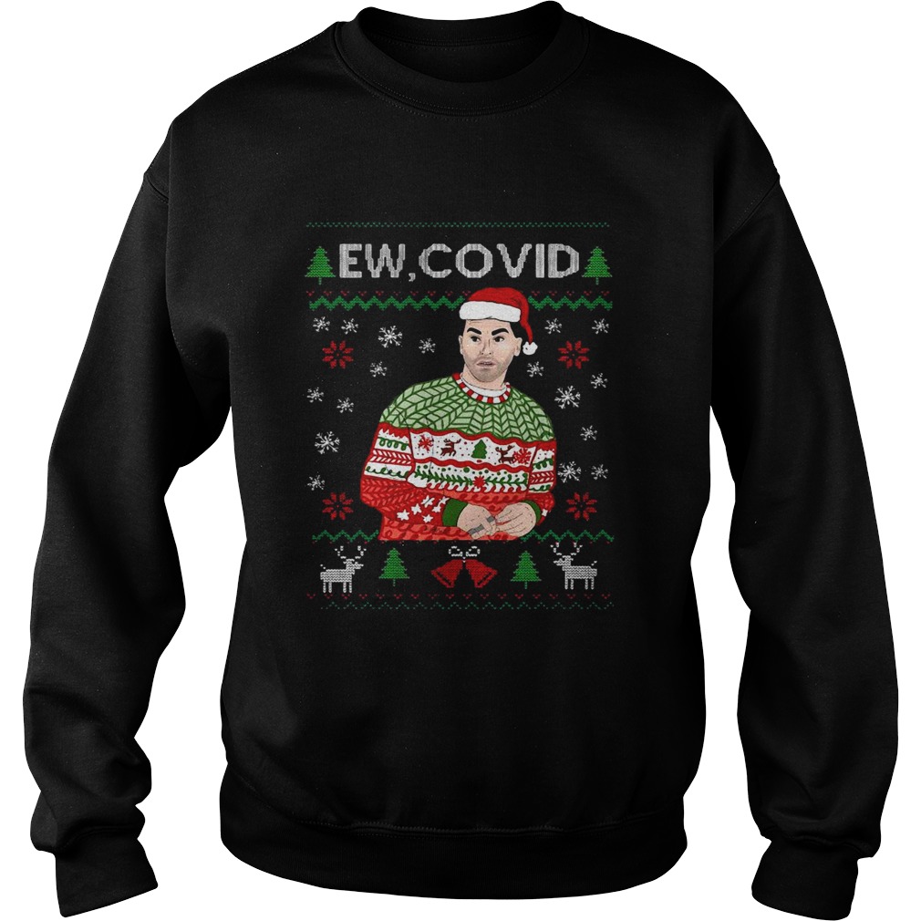 Ew Covid Ugly Christmas  Sweatshirt