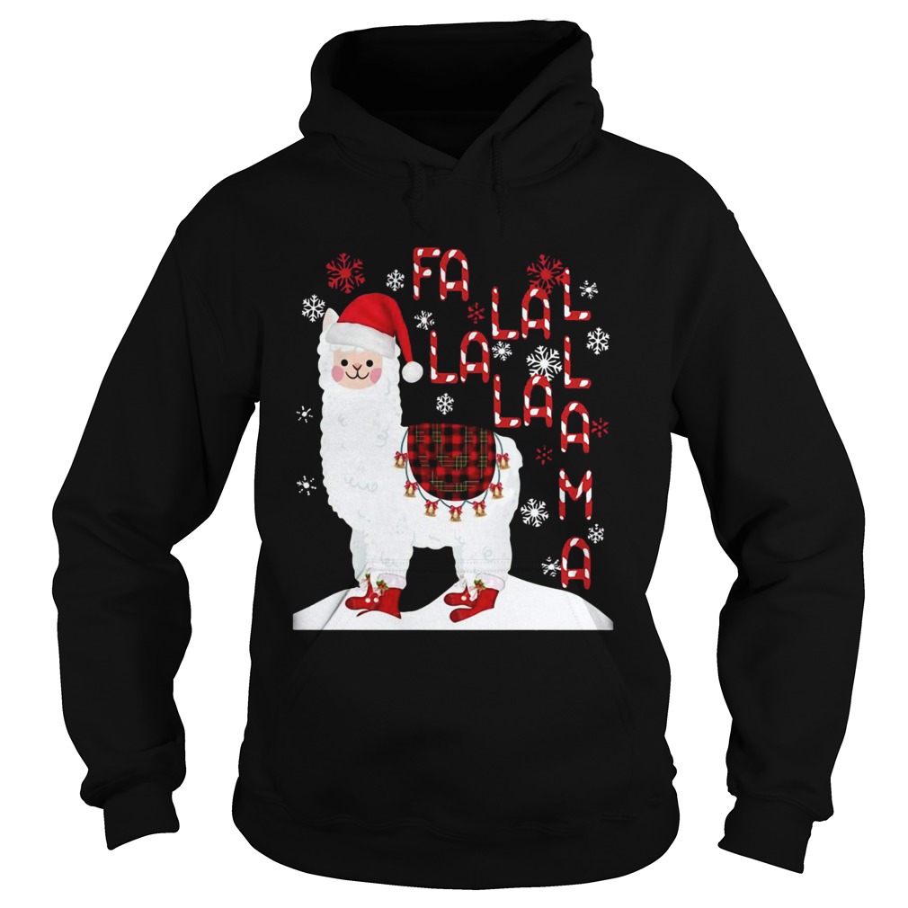 Fa La La Llama Xmas Merry Christmas  Hoodie