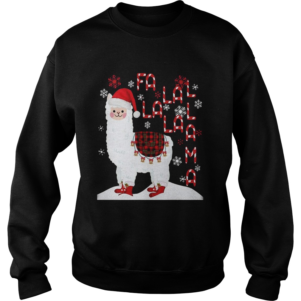 Fa La La Llama Xmas Merry Christmas  Sweatshirt