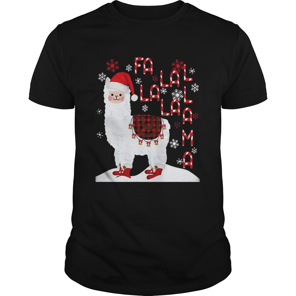 Fa La La Llama Xmas Merry Christmas shirt