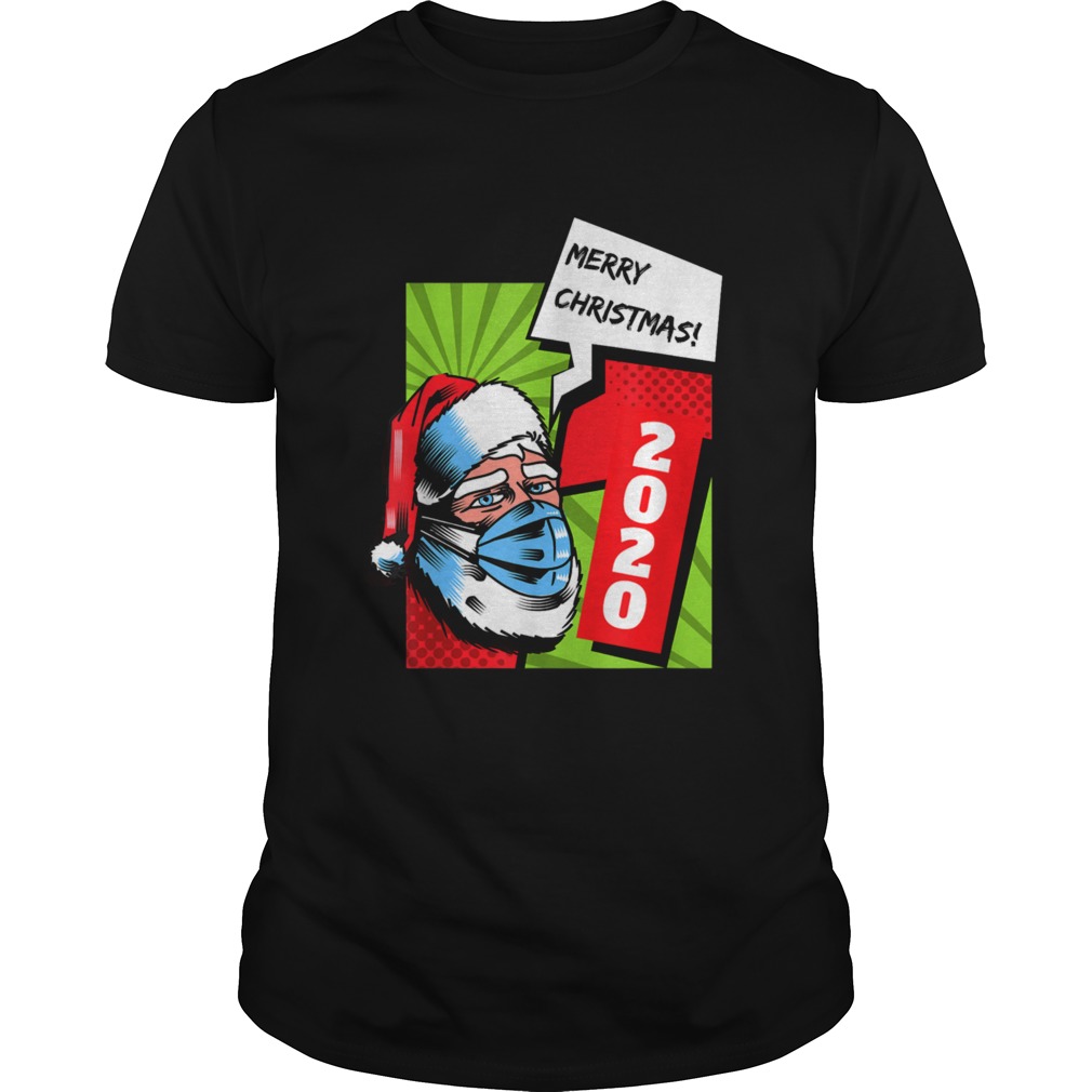 Facemask Santa Claus Quarantine Christmas 2020 shirt