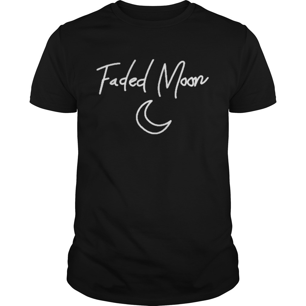 Faded moon shirt