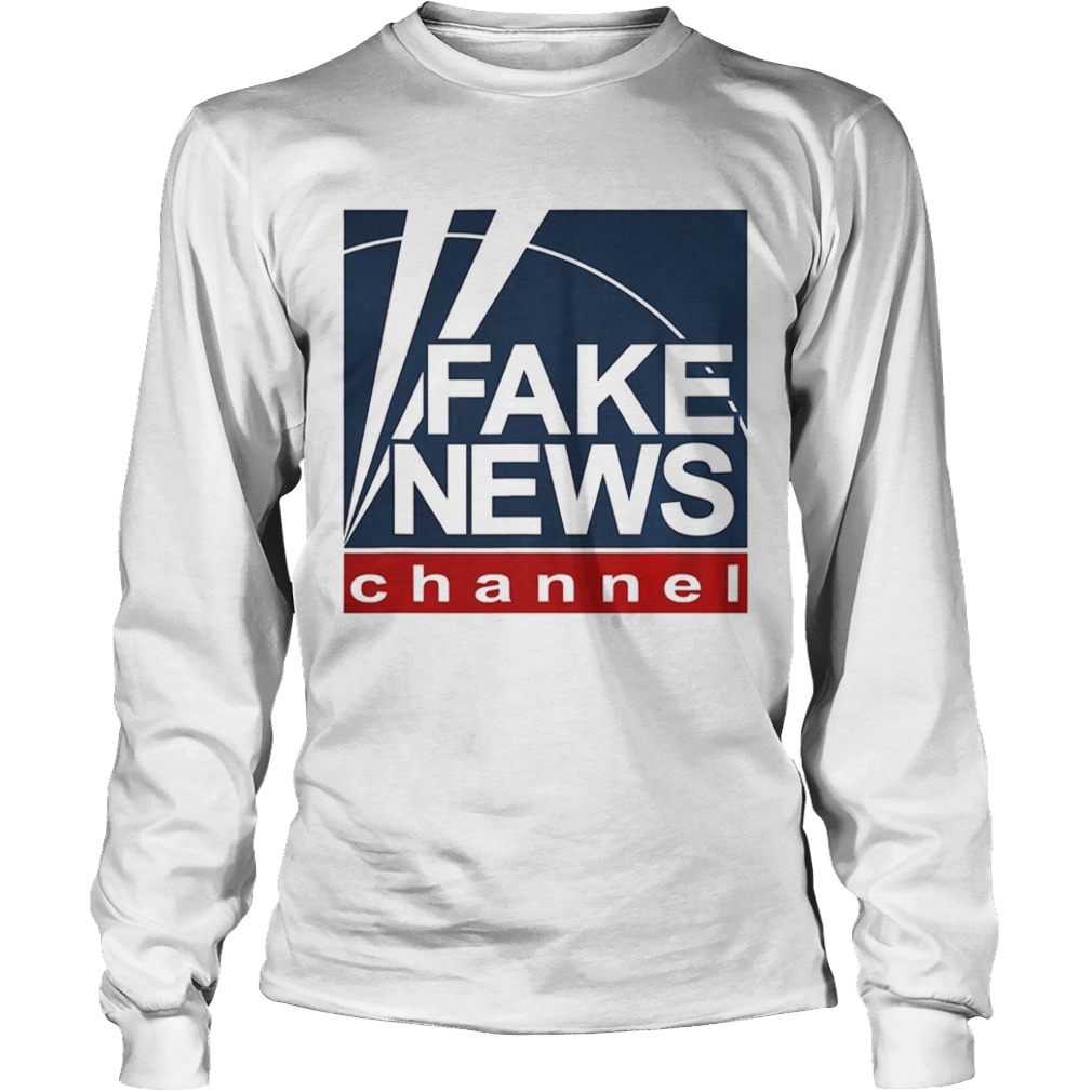 Fake new channel funny vote  Long Sleeve