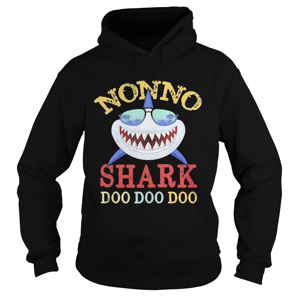 Family 365 Nonno Shark Fathers Day  Hoodie