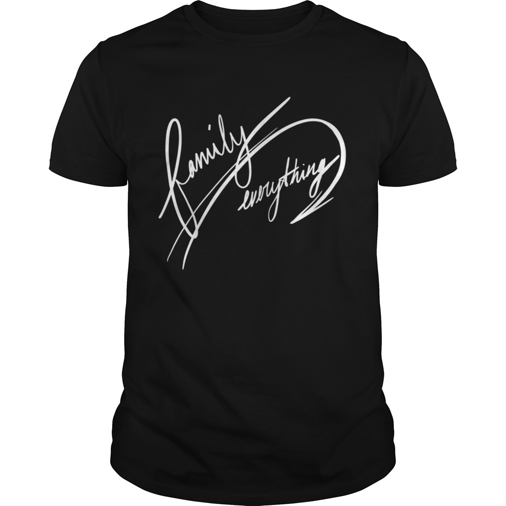 Family over everything shirt