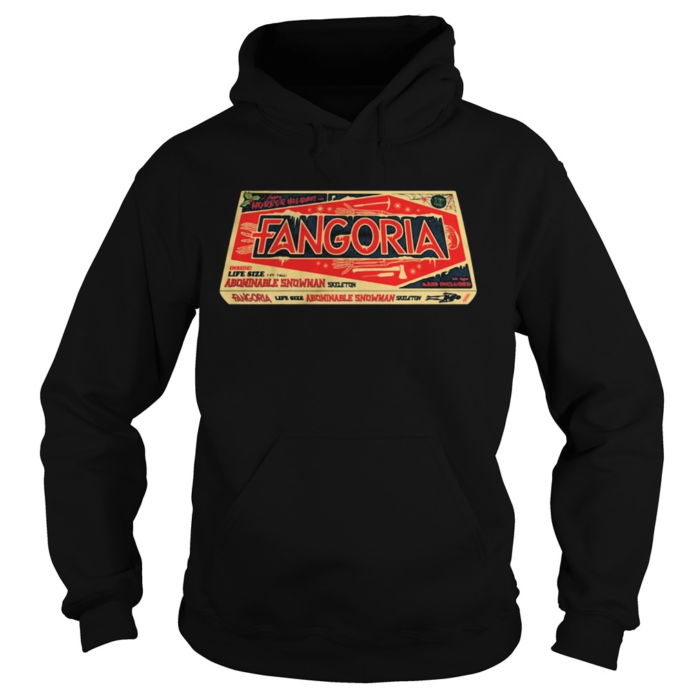 Fangoria Trademark Carton Box  Hoodie