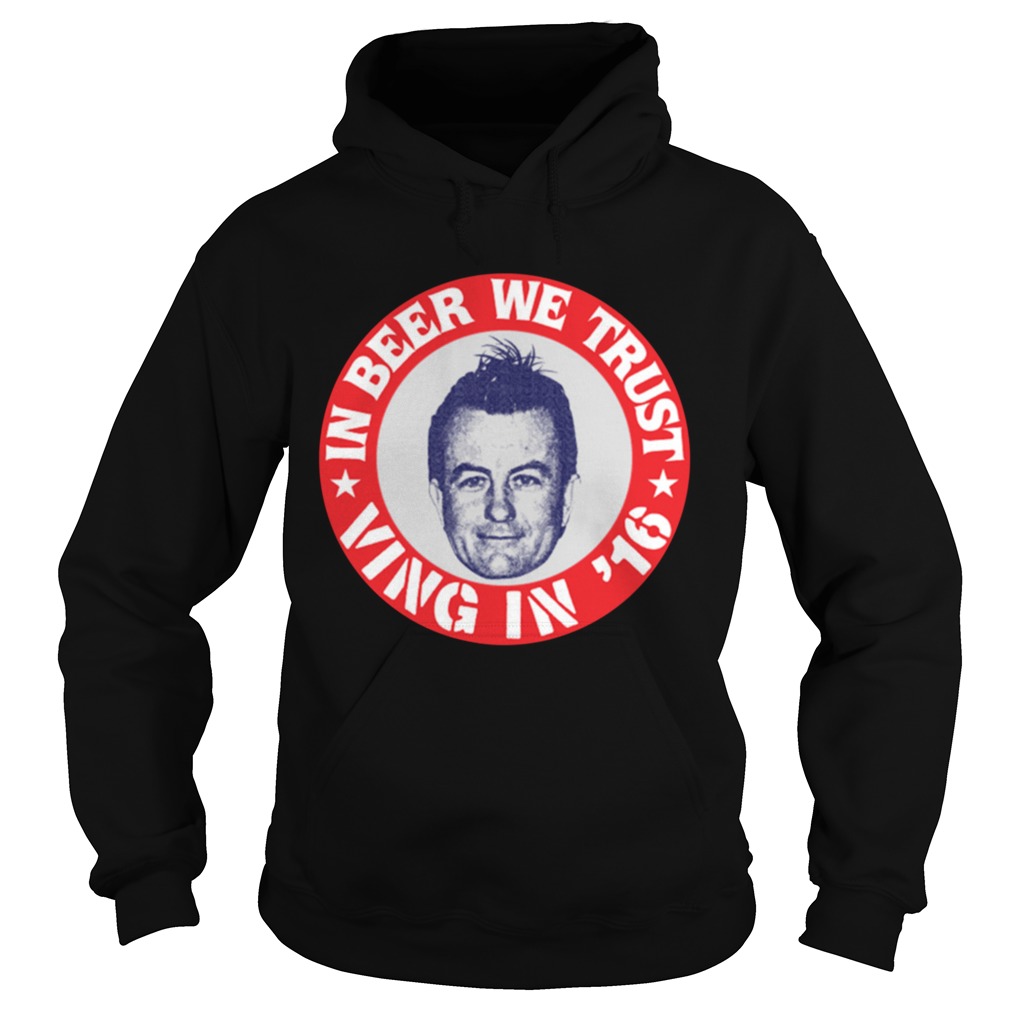 Fear Lee Ving In Beer We Trust  Hoodie