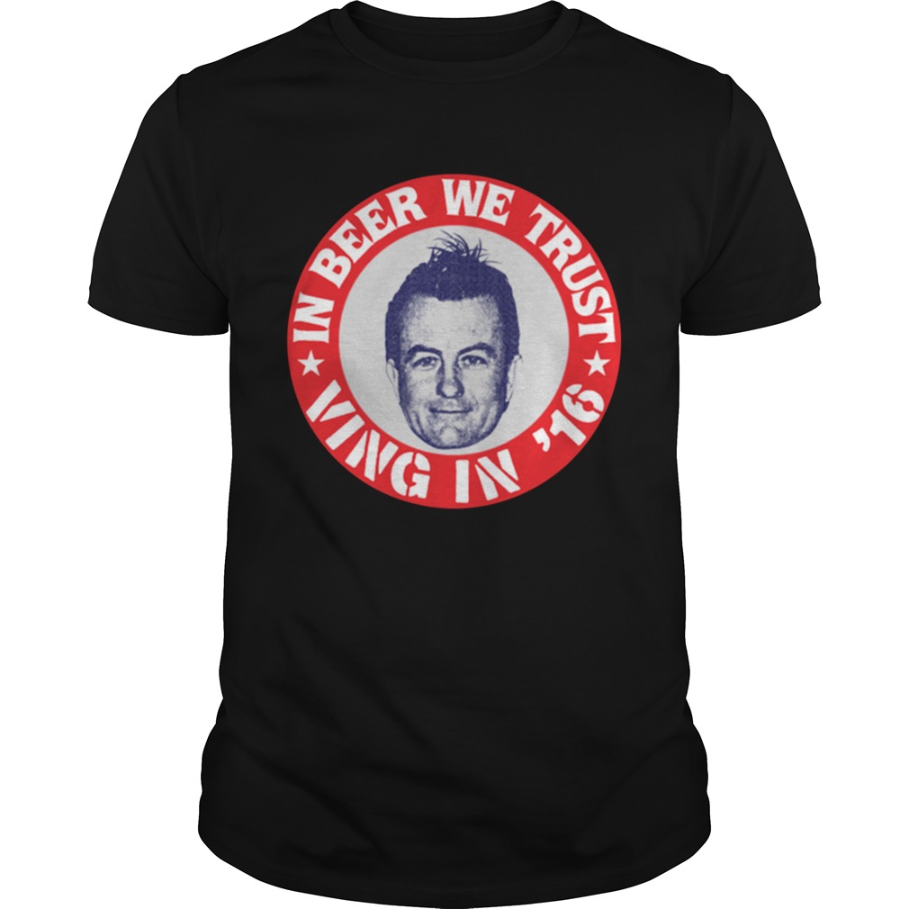 Fear Lee Ving In Beer We Trust  Unisex