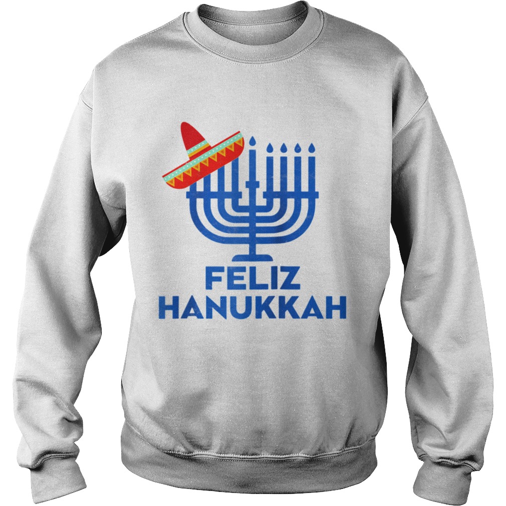 Feliz Hanukkahorah Chanukah Jewish Chrismukkah  Sweatshirt