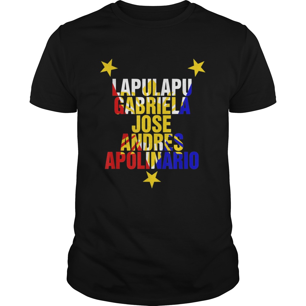 Filipino Revolutionaries shirt