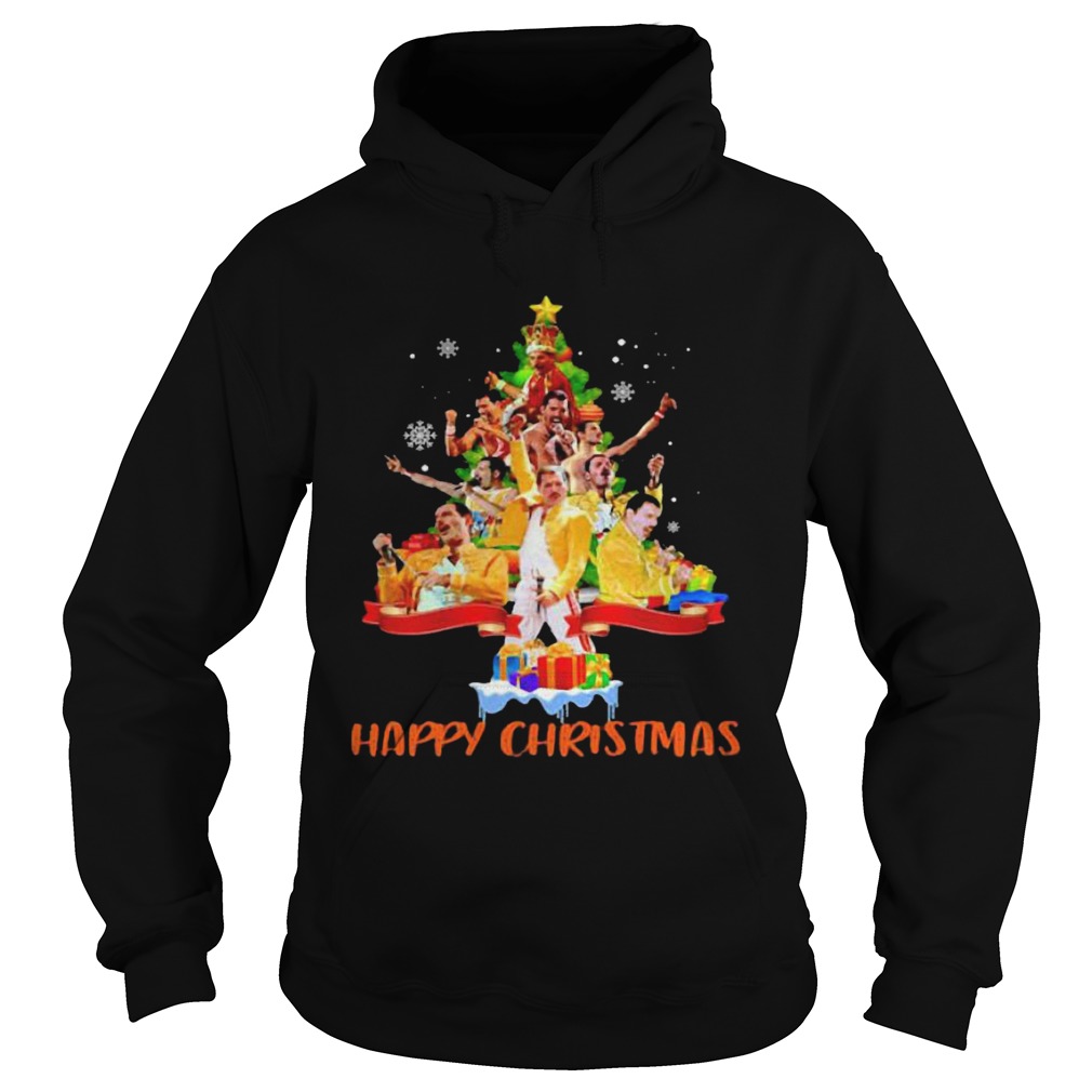 Freddie Mercury Happy Christmas Tree  Hoodie