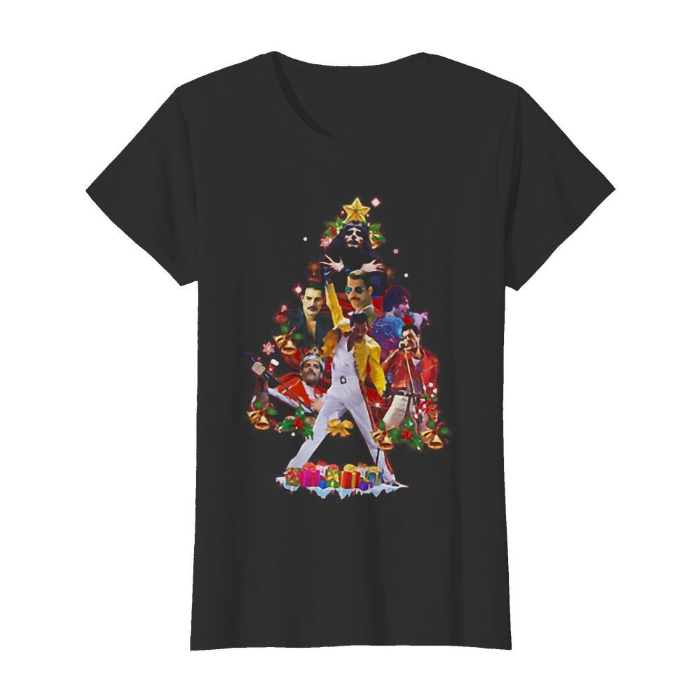 Freddie Mercury Sing To Merry Christmas  Classic Women's T-shirt