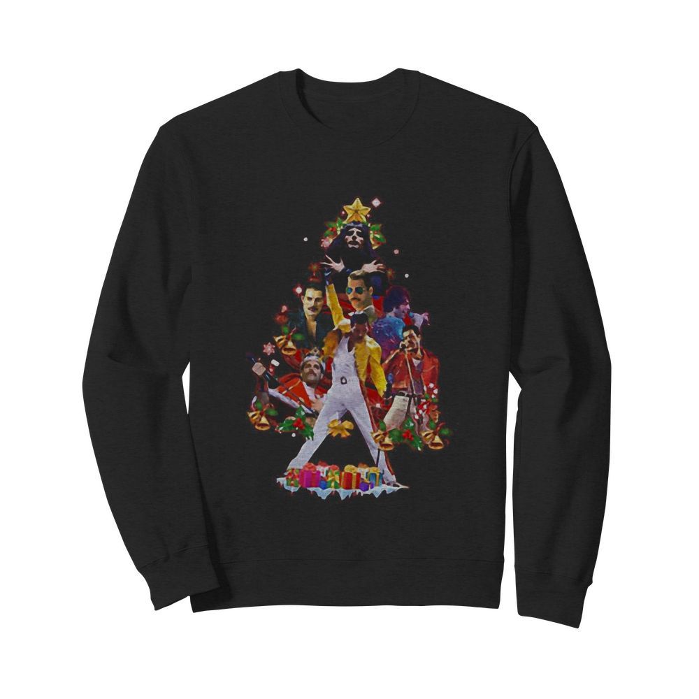 Freddie Mercury Sing To Merry Christmas  Unisex Sweatshirt