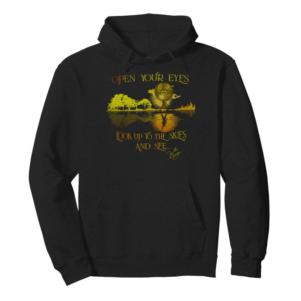 Freddie Mercury open your eyes look up to the skies and see  Unisex Hoodie