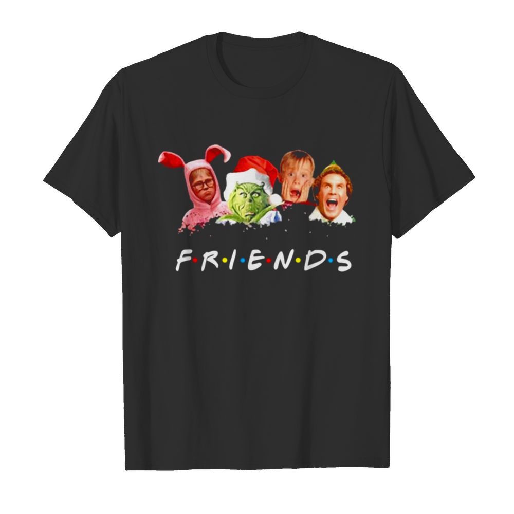 Friends Grinch Elf Kevin Ralphie’s Bunny Michael Scott Christmas shirt