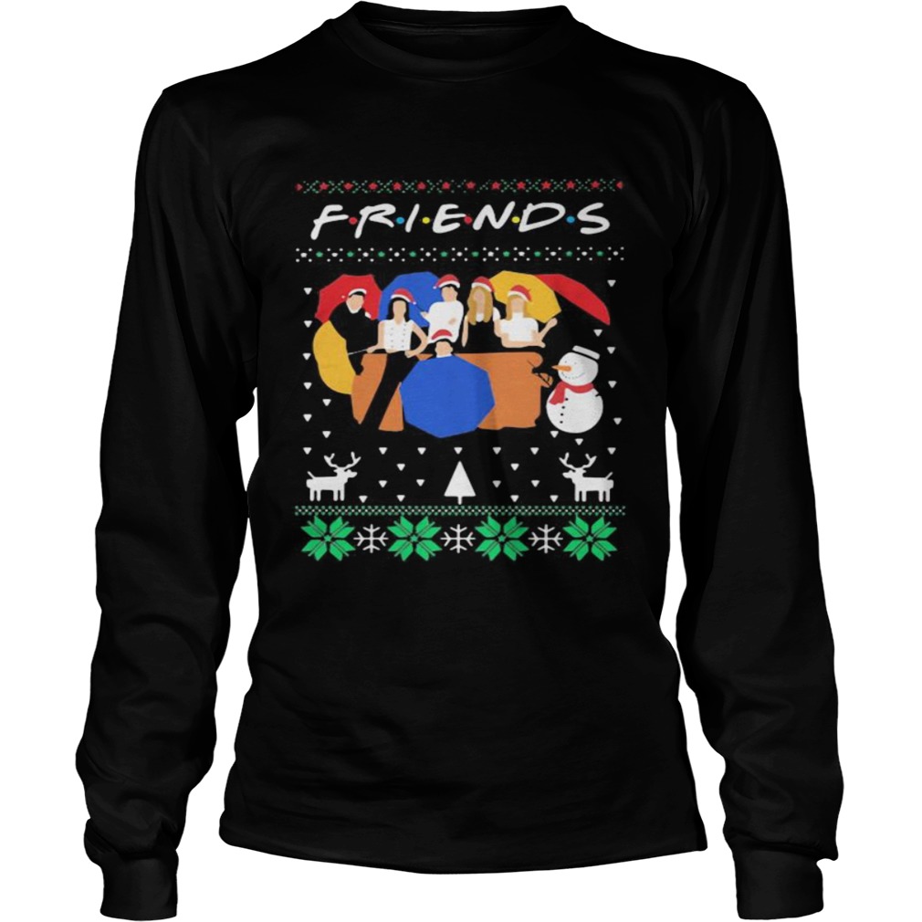 Friends merry ugly christmas  Long Sleeve