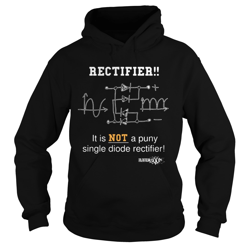 Full Bridge Rectifier It Is Not A Puny Single Diode Rectifier  Hoodie